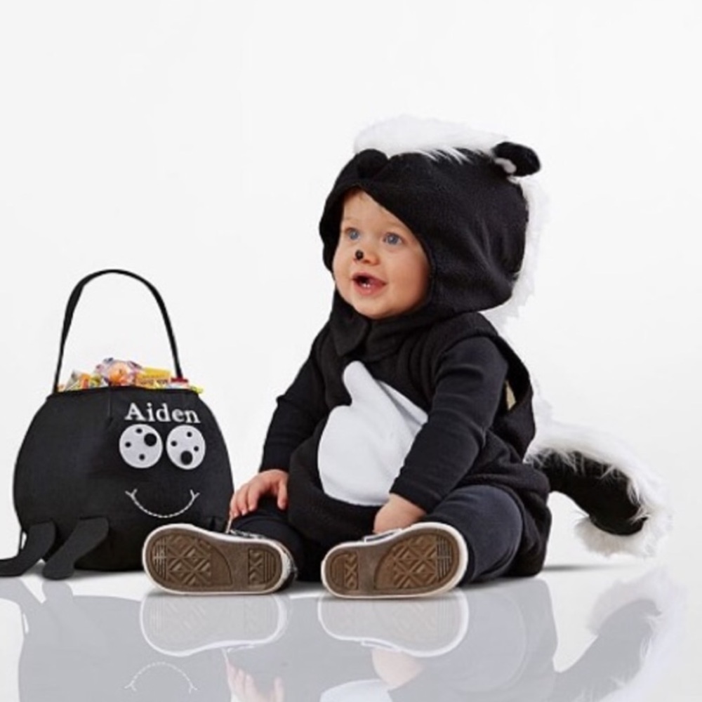 Pottery Barn Kids Baby Skunk Costume